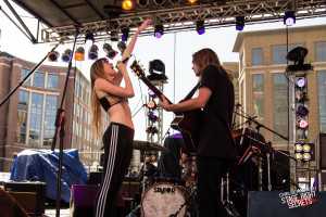 machineheart at Fashion Meets Music Festival in Columbus yesterday!