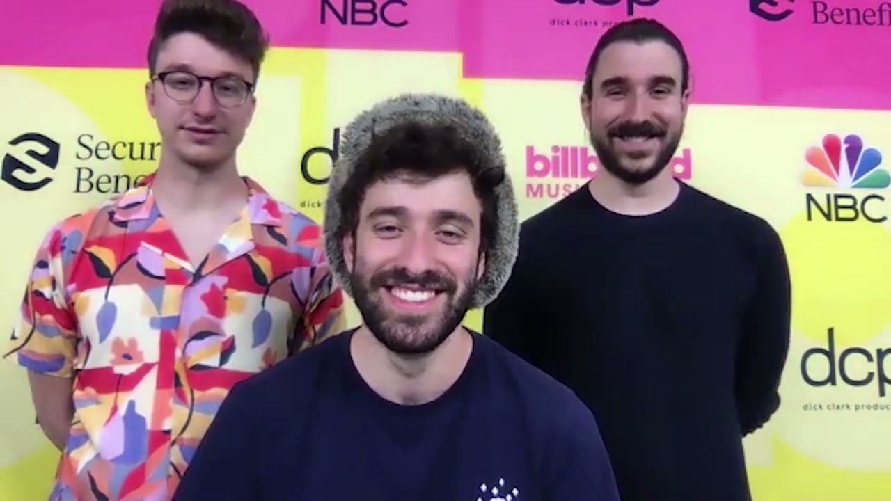 AJR Interview at 2021 Billboard Music Awards, Top Rock Song Win
